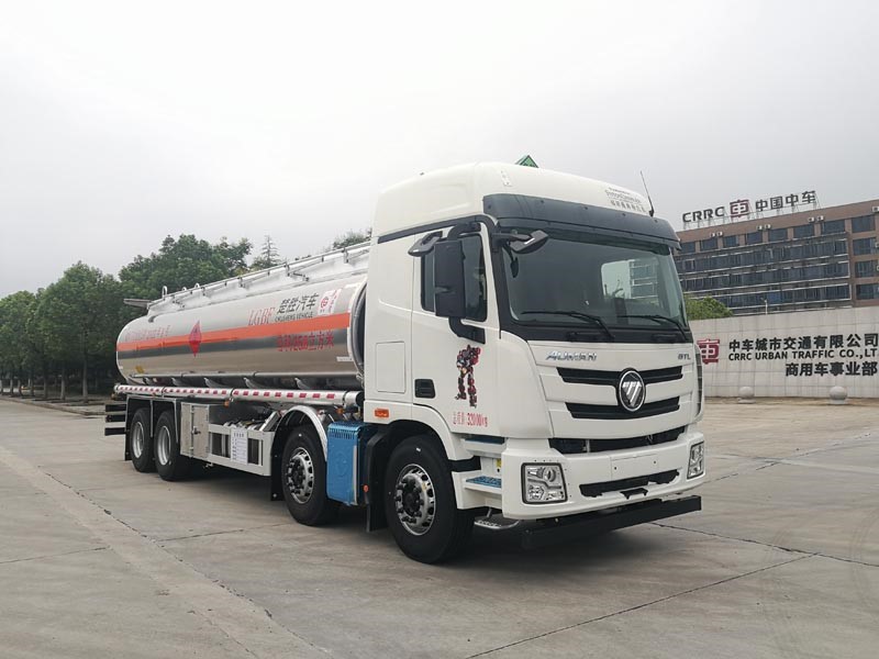 25.8方福田歐曼前四后八鋁合金運油車